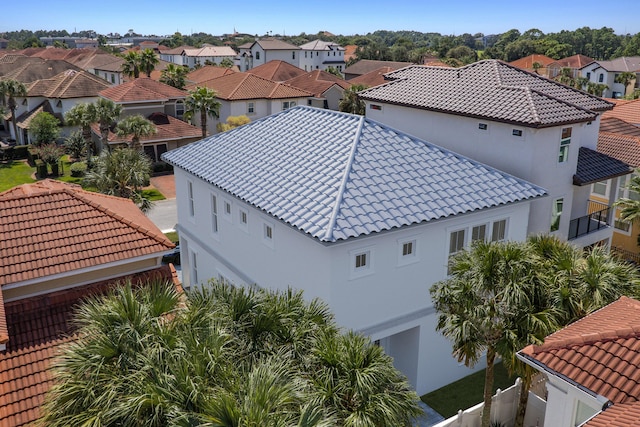 birds eye view of property featuring a residential view