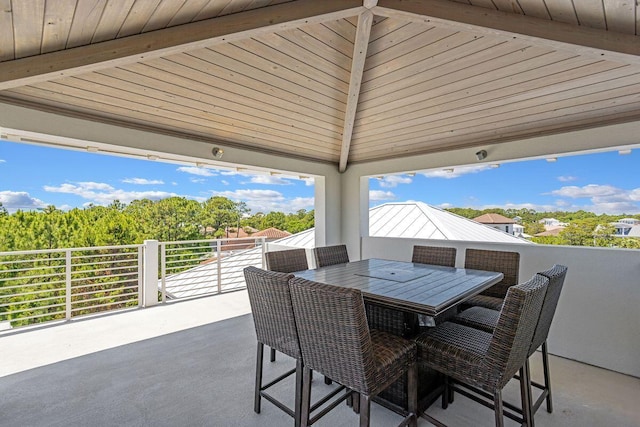 view of patio / terrace