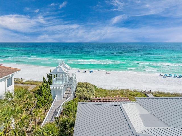 water view with nearby beach