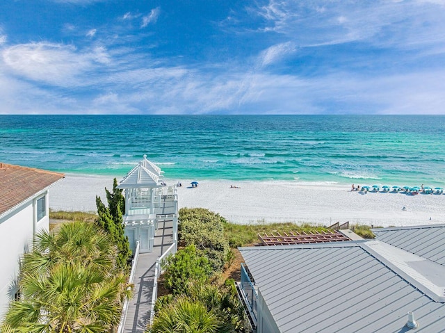 water view with local beach
