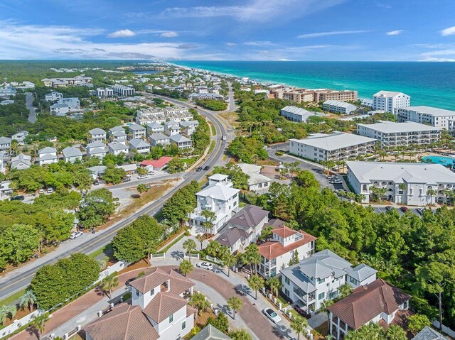 drone / aerial view of a large body of water