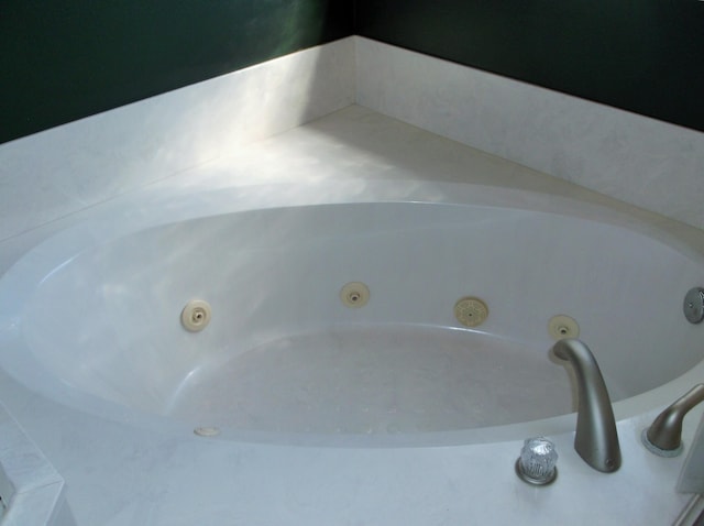 room details with a tub with jets