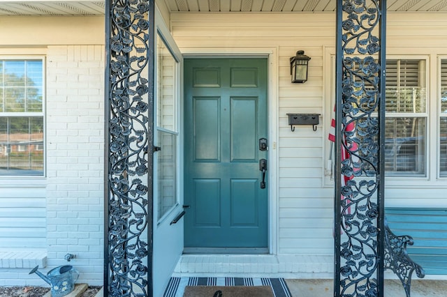 view of property entrance