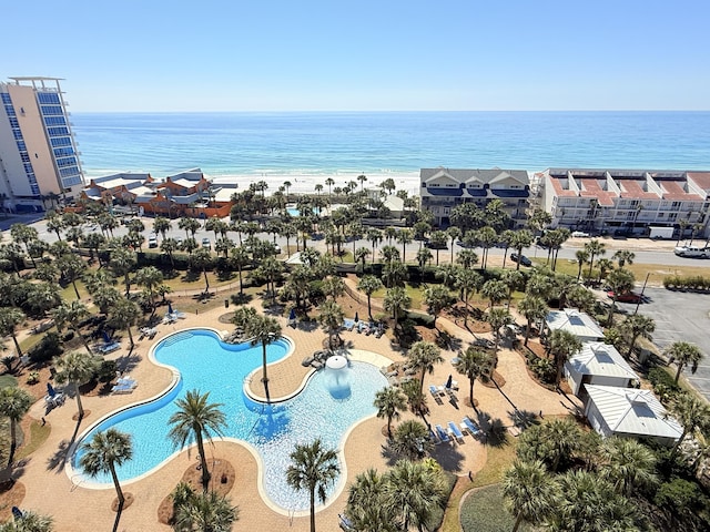 1751 Scenic Highway 98 Unit 1017, Destin, FL 32541 - birds eye view of property featuring a water view