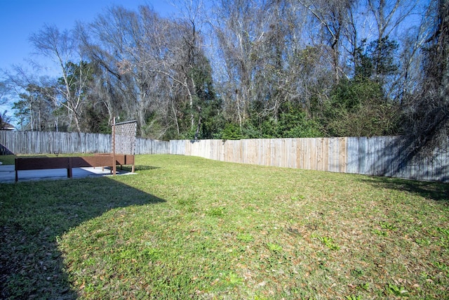 3098 Border Creek Dr, Crestview, FL 32539 - view of yard featuring a fenced backyard