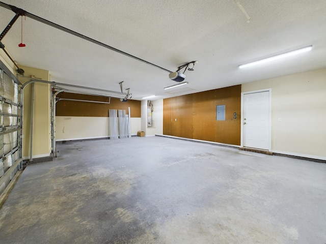 3098 Border Creek Dr, Crestview, FL 32539 - garage featuring electric panel and a garage door opener