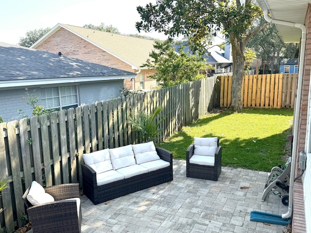 2806 Arnold Palmer Ct, Shalimar, FL 32579 - view of patio with outdoor lounge area