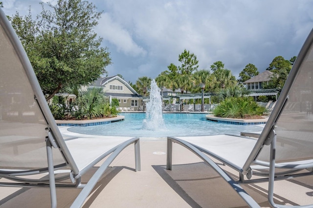 view of swimming pool