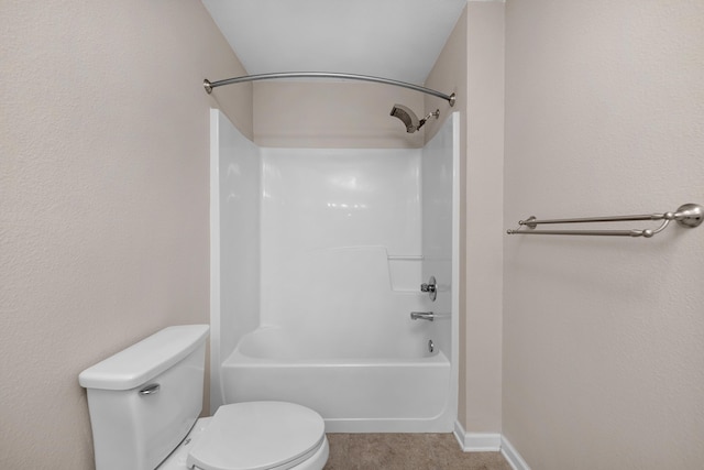 178 E Iron Horse Dr, Crestview, FL 32539 - full bath with shower / bathing tub combination, toilet, and baseboards