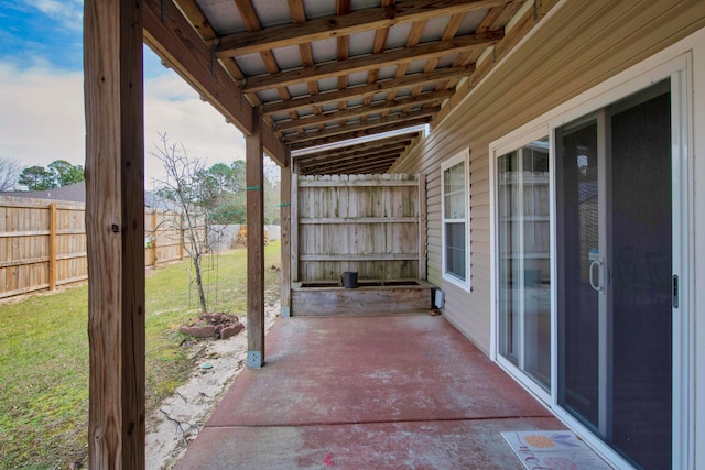 178 E Iron Horse Dr, Crestview, FL 32539 - view of patio / terrace with fence
