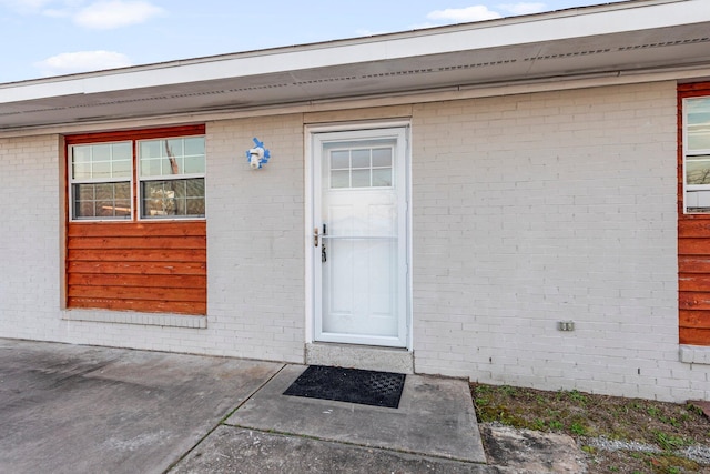 view of property entrance