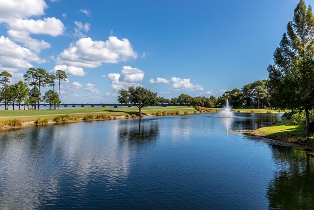 property view of water