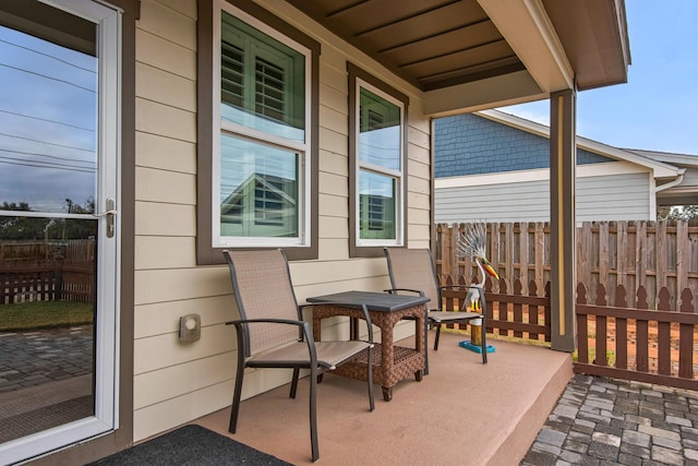 846 Cannon Ln, Destin, FL 32541 - view of patio / terrace featuring fence