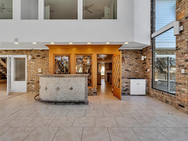 view of patio / terrace with visible vents