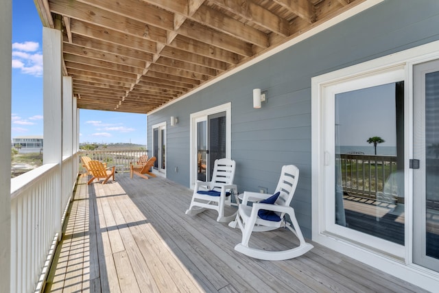 3625 Cape San Blas Rd, Cape San Blas, FL 32456 - view of wooden terrace