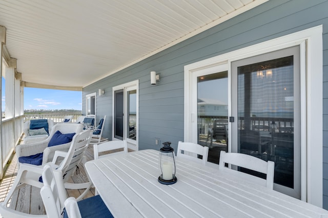 3625 Cape San Blas Rd, Cape San Blas, FL 32456 - view of wooden deck