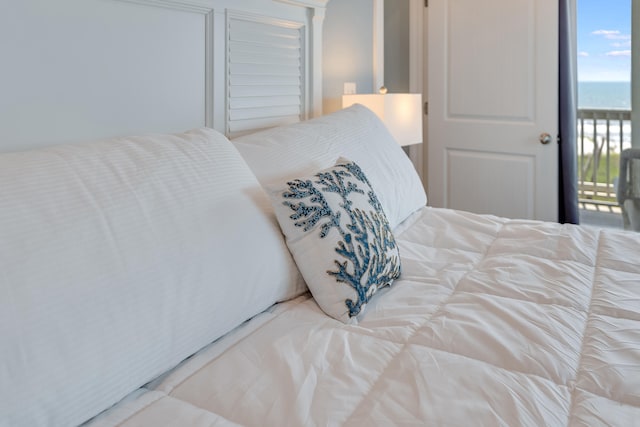 3625 Cape San Blas Rd, Cape San Blas, FL 32456 - bedroom featuring a water view
