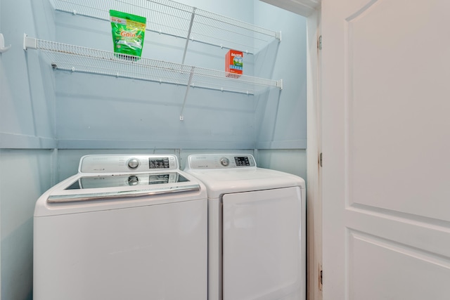 3625 Cape San Blas Rd, Cape San Blas, FL 32456 - washroom featuring laundry area and independent washer and dryer