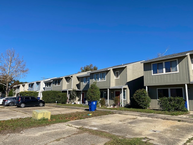 view of property with a residential view