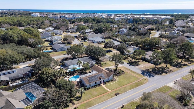 birds eye view of property featuring a residential view