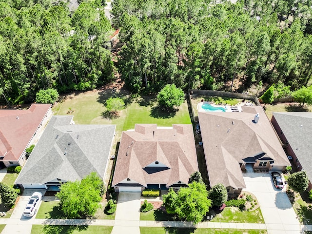 drone / aerial view
