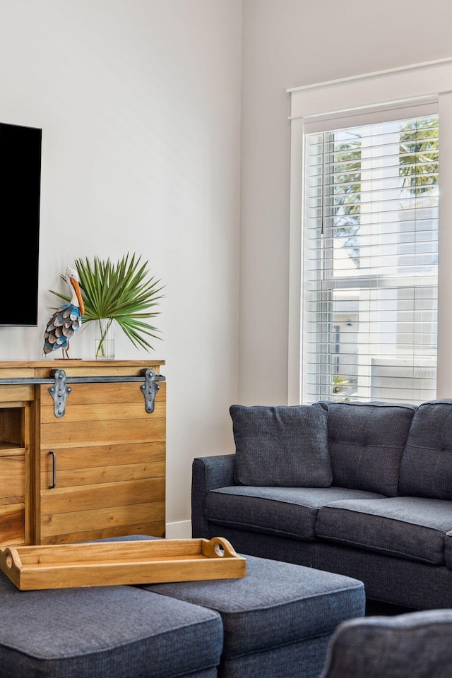 view of living area