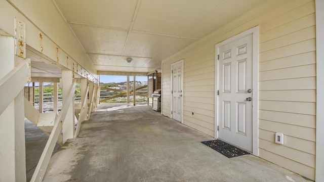 view of patio / terrace with grilling area