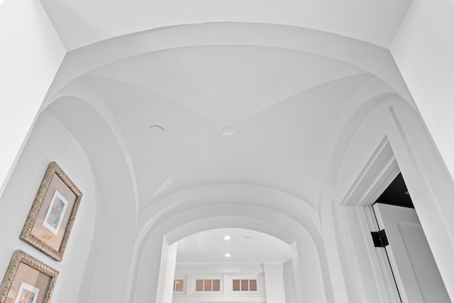 details with recessed lighting