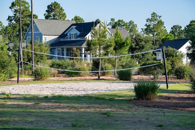 307 W Firethorn Cir Lot 42, Inlet Beach, FL 32461 - view of property's community featuring a yard and volleyball court