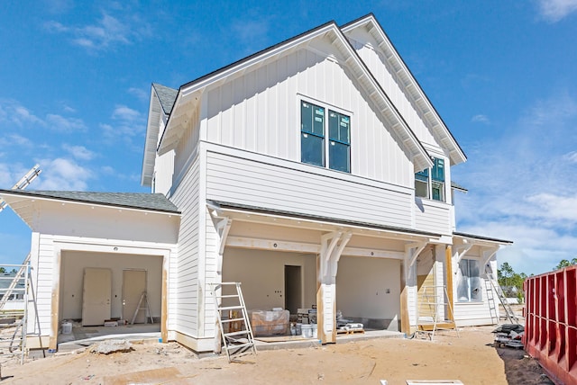 307 W Firethorn Cir Lot 42, Inlet Beach, FL 32461 - view of front facade featuring board and batten siding