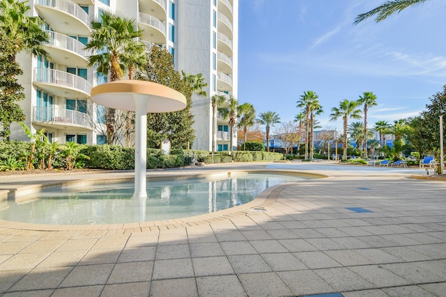 view of swimming pool