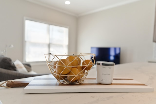 room details featuring recessed lighting