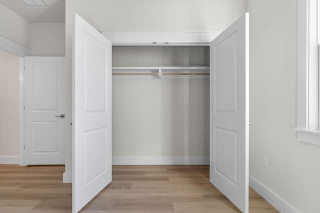 view of closet