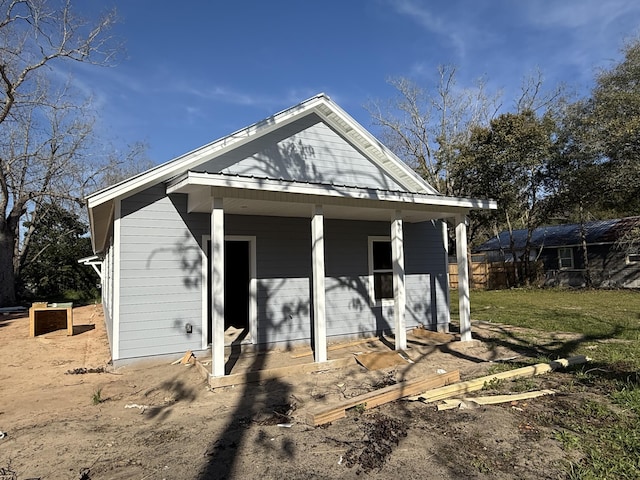 view of outdoor structure