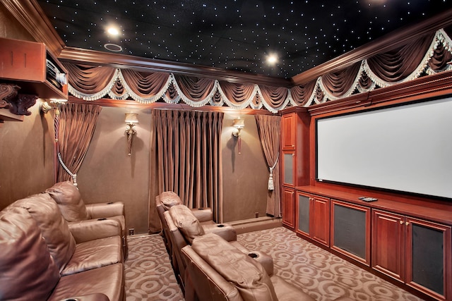 view of home theater