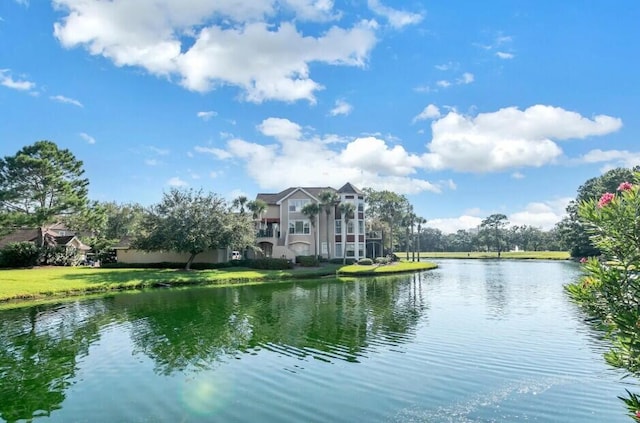 property view of water