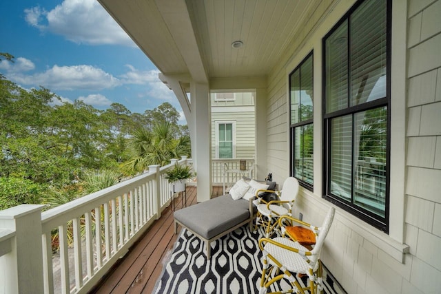 balcony with a sunroom