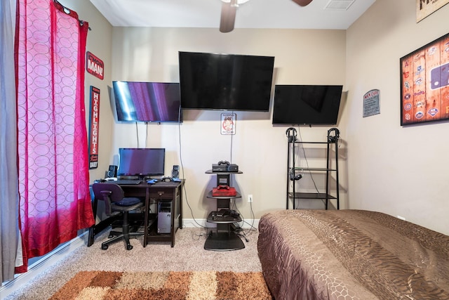 bedroom with baseboards