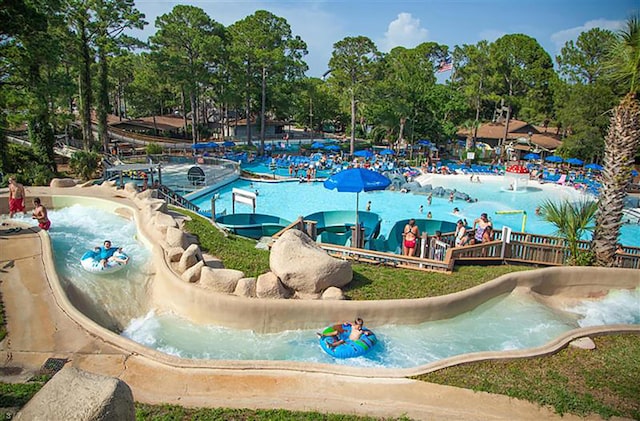 view of pool