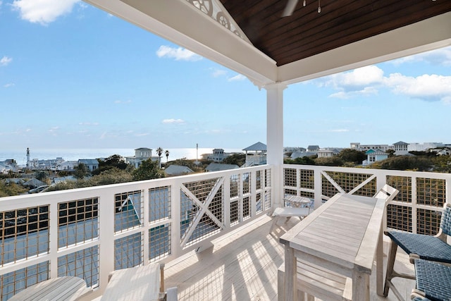35 Tupelo St, Santa Rosa Beach, FL 32459 - view of wooden terrace