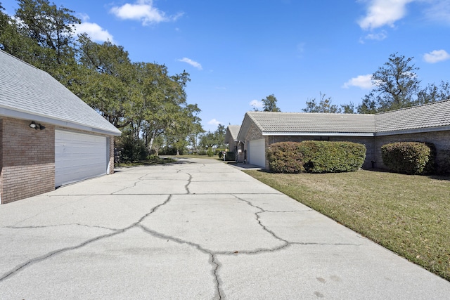 view of street with driveway