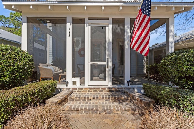 view of property entrance