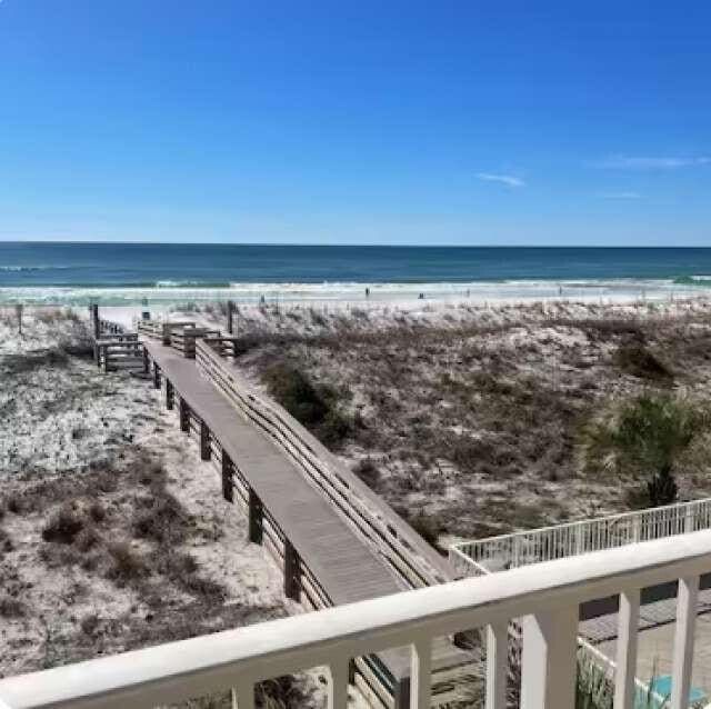 water view with a beach view