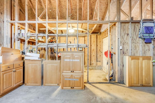 view of horse barn