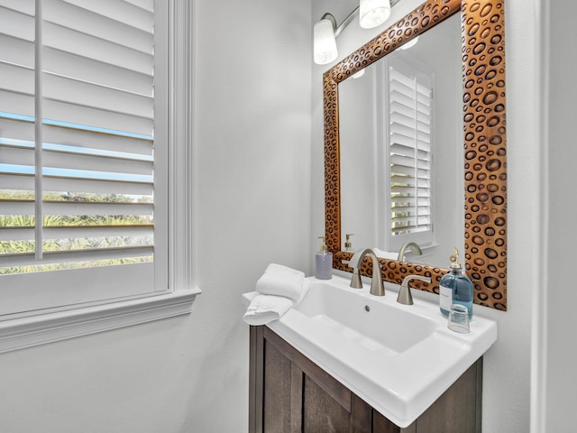 bathroom featuring a sink