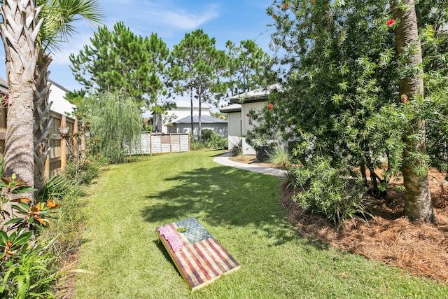 38 Basswood Dr, Santa Rosa Beach, FL 32459 - view of yard with fence