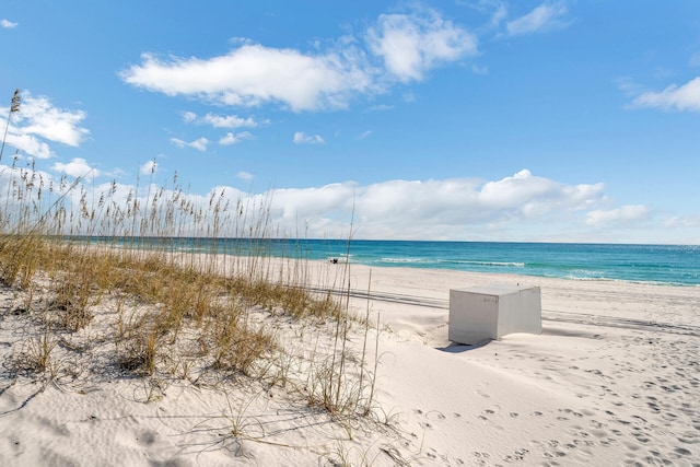 water view with a beach view