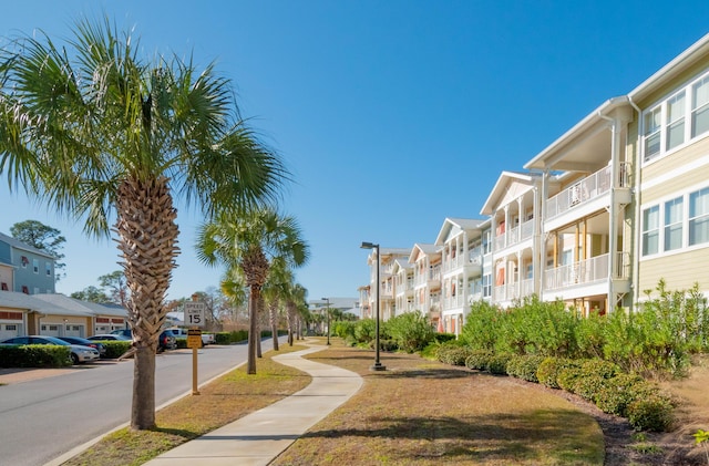 view of property's community with a residential view