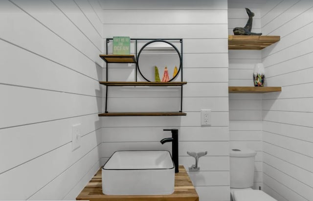 bathroom with toilet