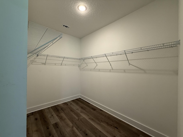 1575 Pine St, Niceville, FL 32578 - spacious closet with dark wood-style floors